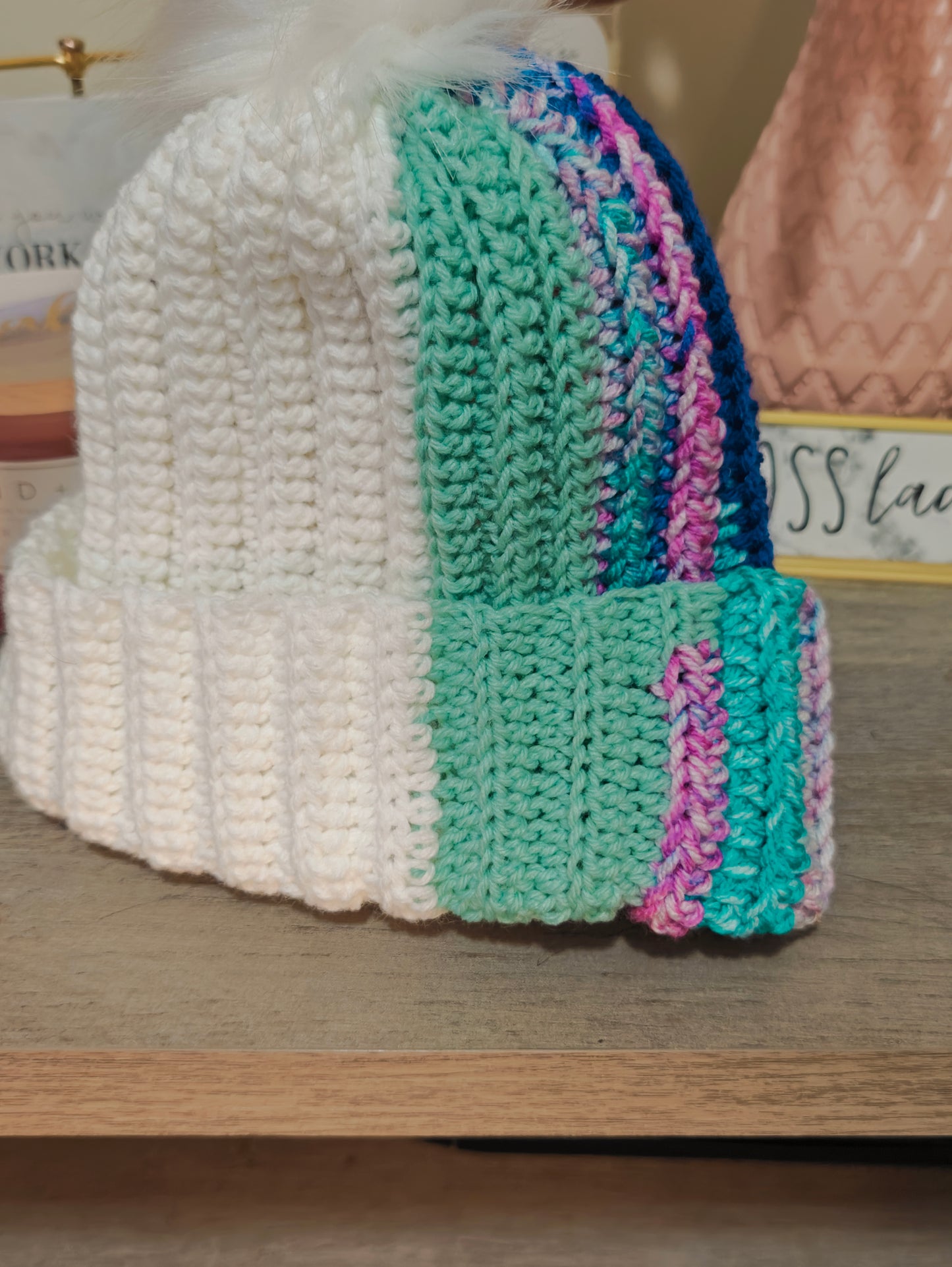 Lindor Hat and Enchanting V Scarf Matching Set