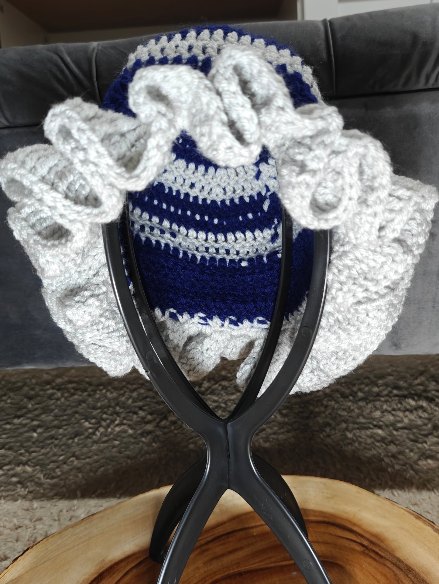Lovely Crochet Ruffle Hat