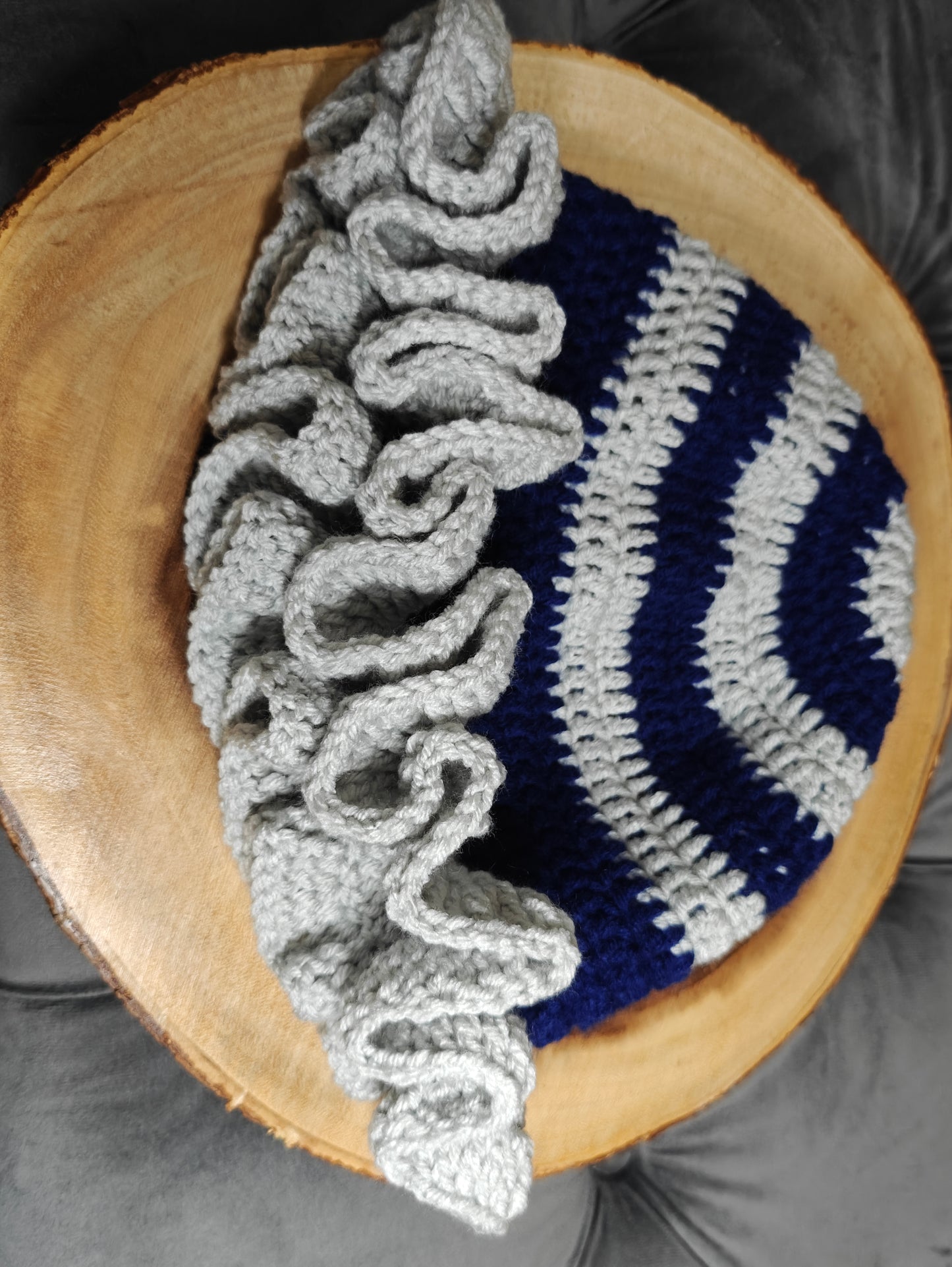 Lovely Crochet Ruffle Hat