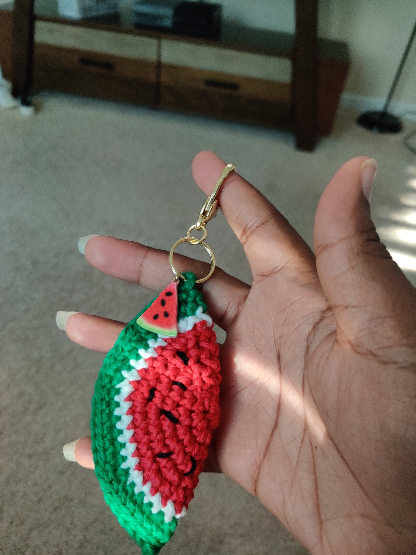 Watermelon Keychain