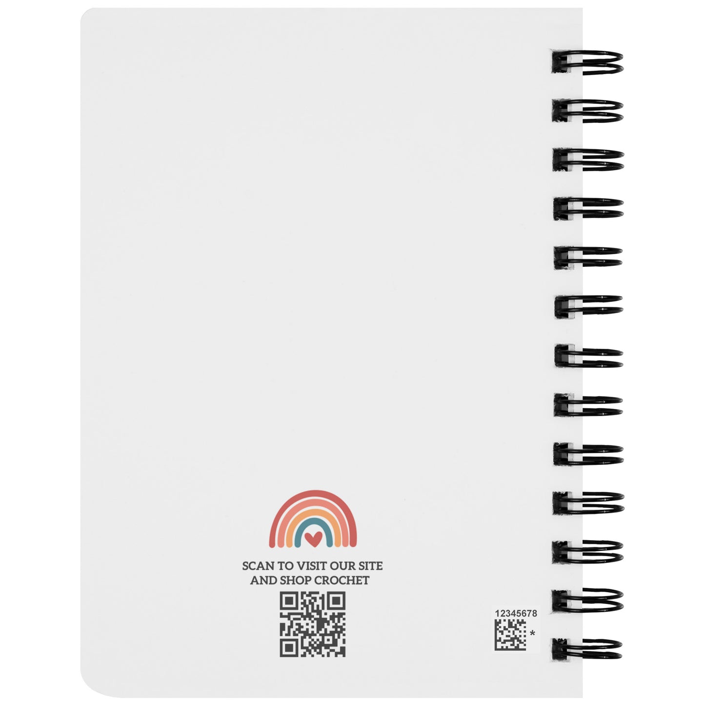 Live, Love, Crochet Spiral Notebook