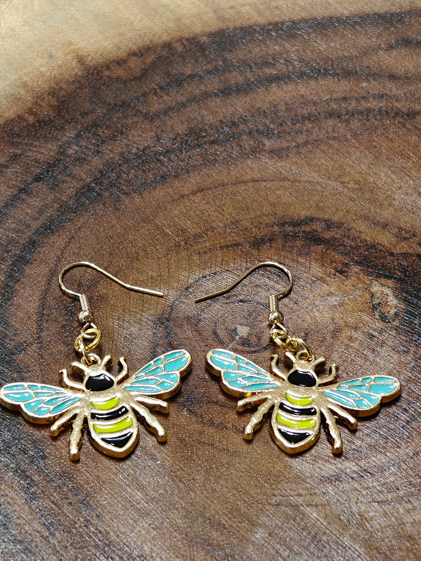 Honeybee Glow Dangle Earrings