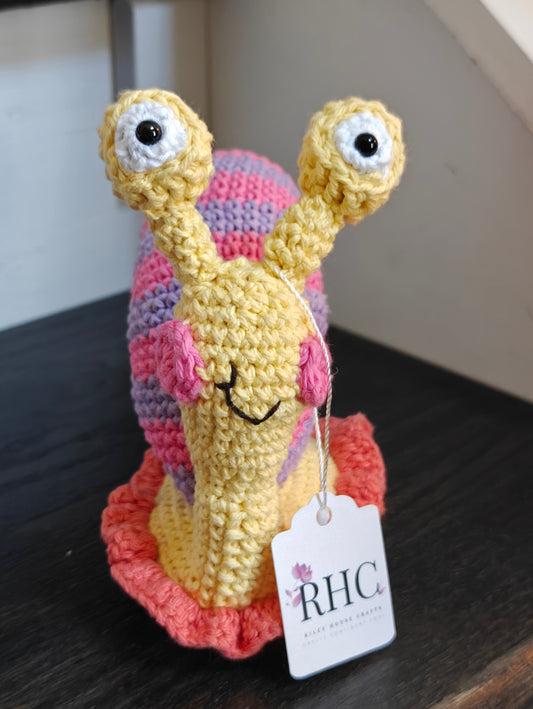 Snail Crochet Plushie