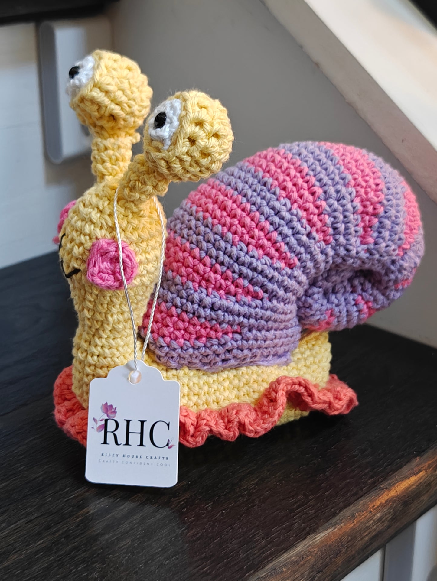 Snail Crochet Plushie