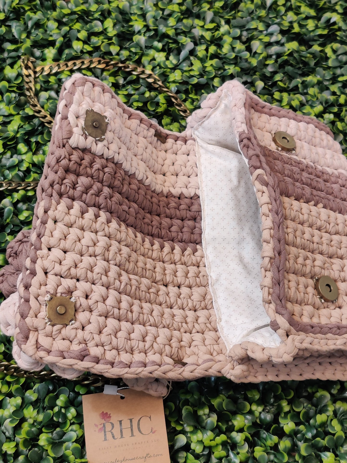 Daisy Crochet Bag