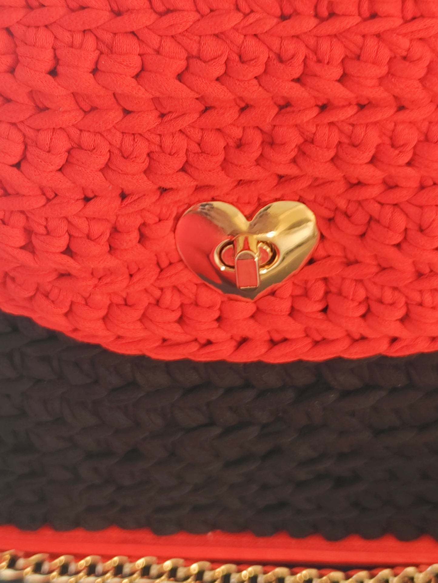 Sweetheart Crochet Bag