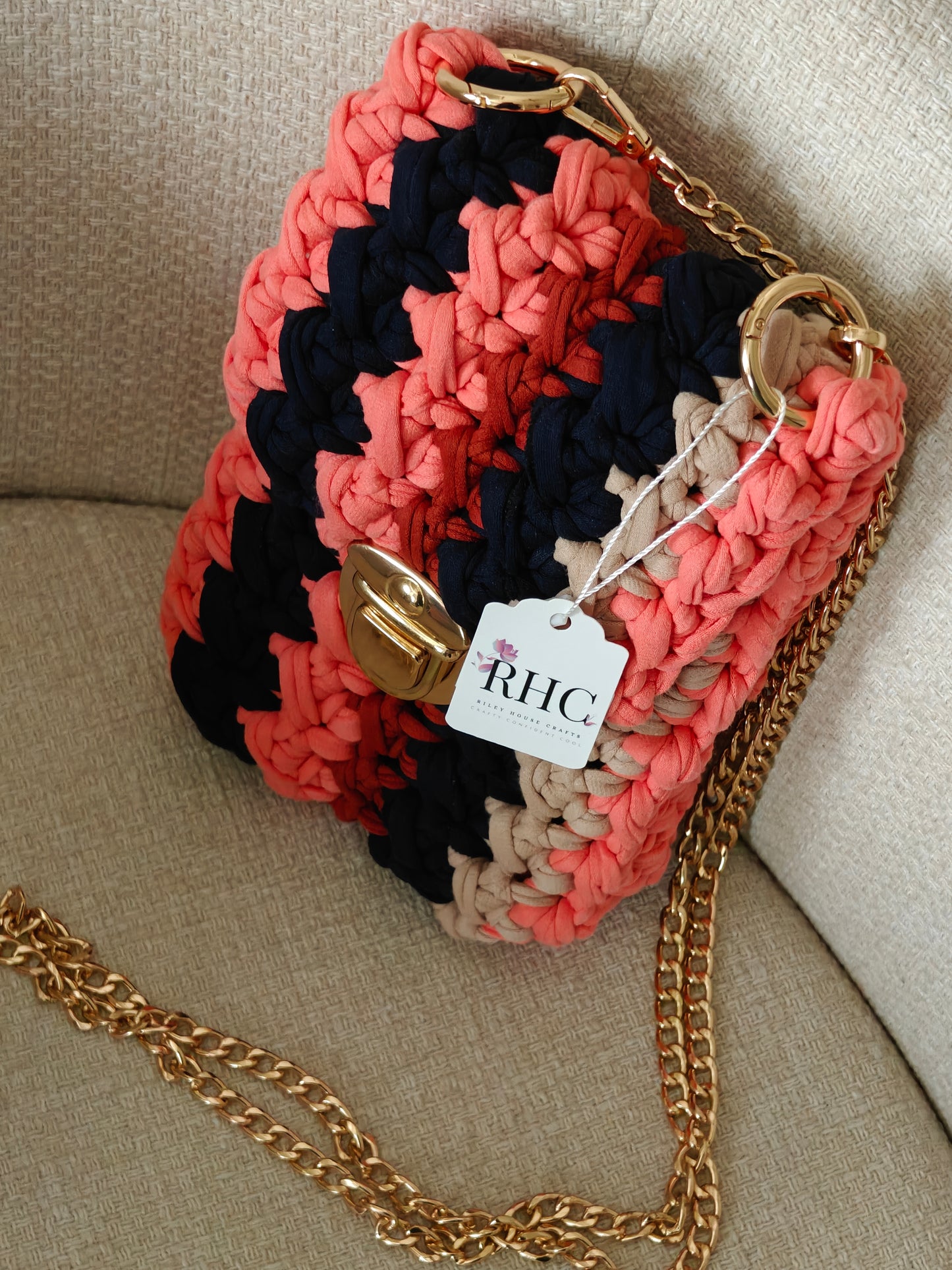 Textured Crochet Crossbody Bags