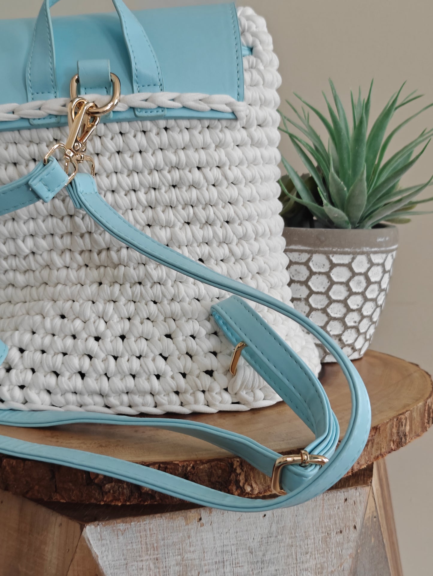 Cara Crochet Backpack