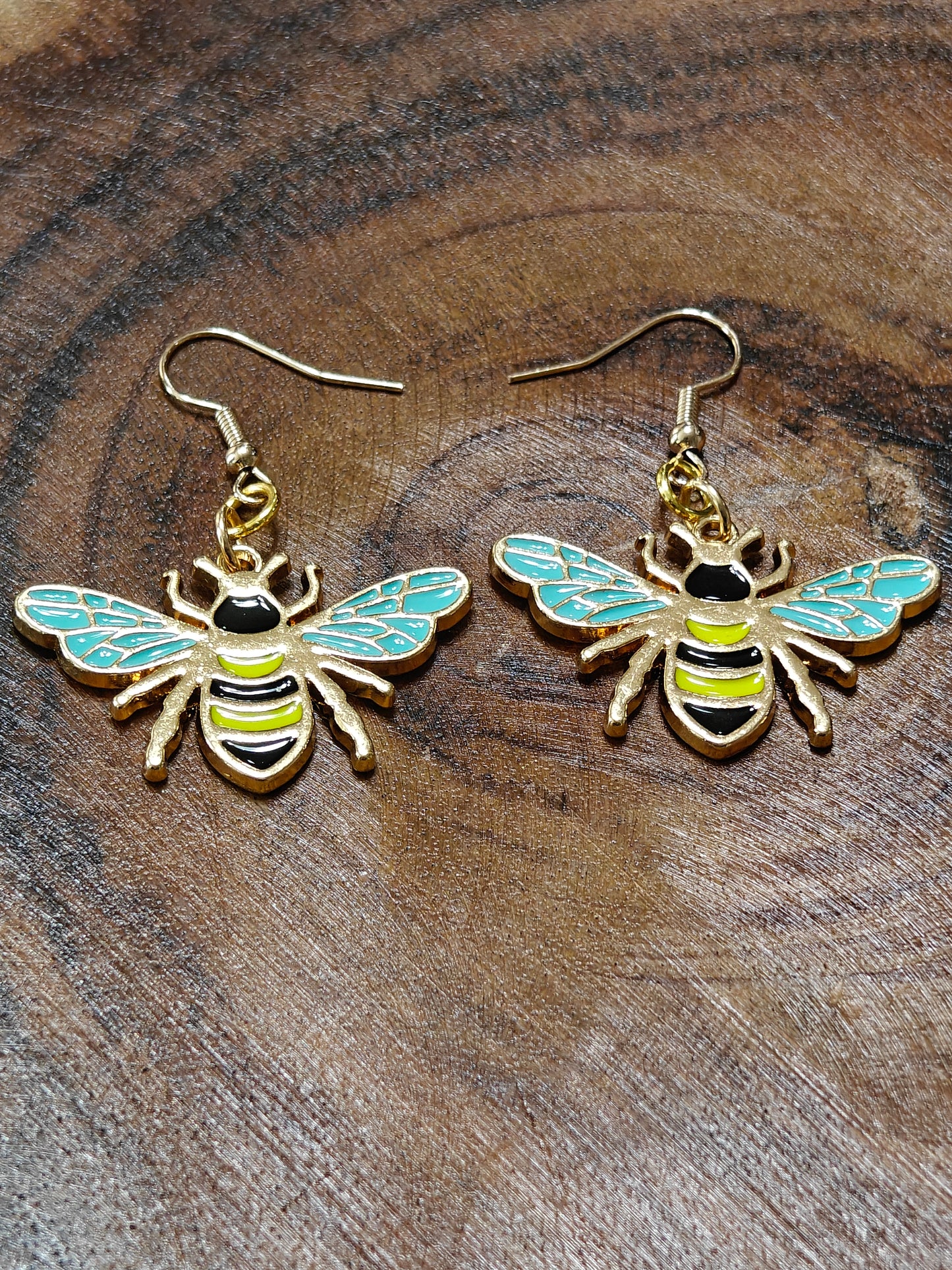 Honeybee Glow Dangle Earrings