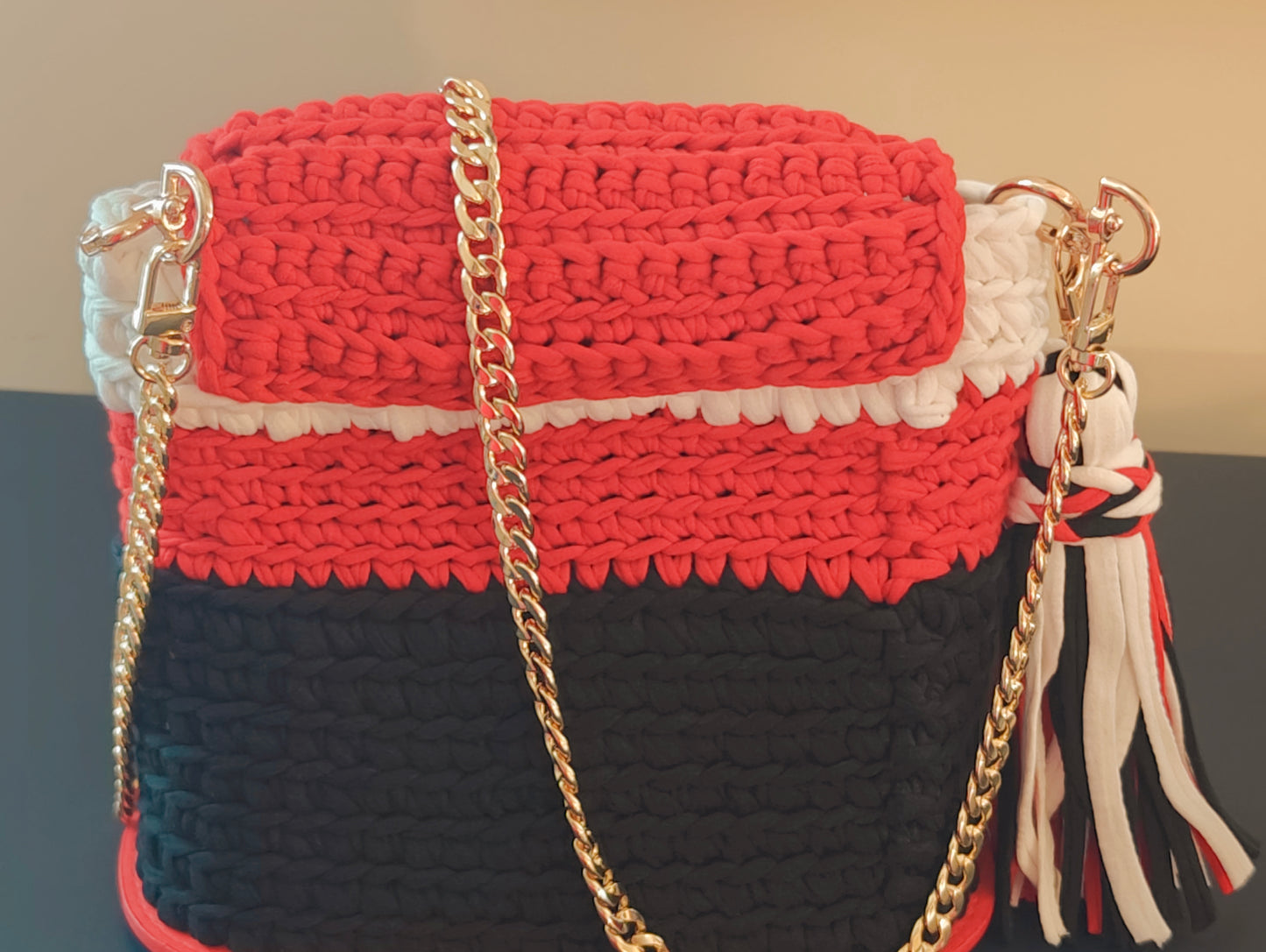 Sweetheart Crochet Bag