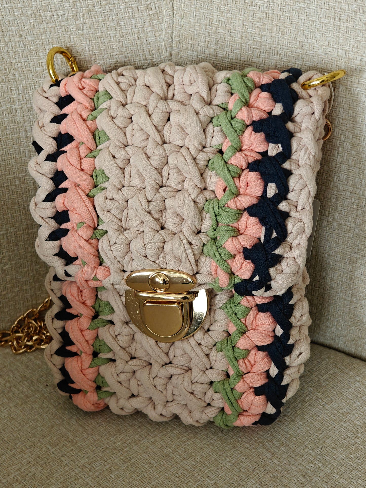 Textured Crochet Crossbody Bags