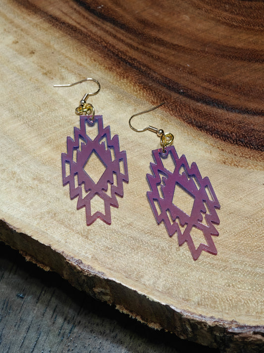 Twilight Prism Statement Earrings