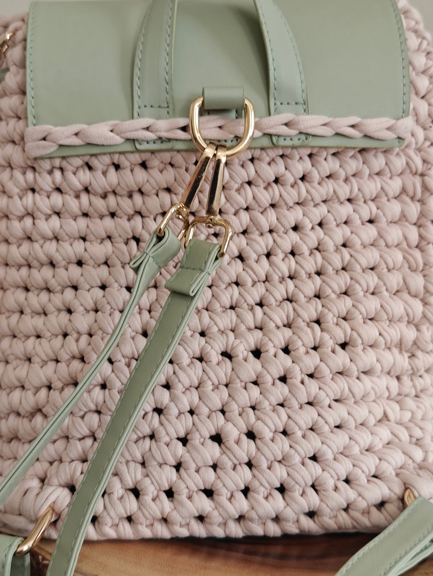 Cara Crochet Backpack