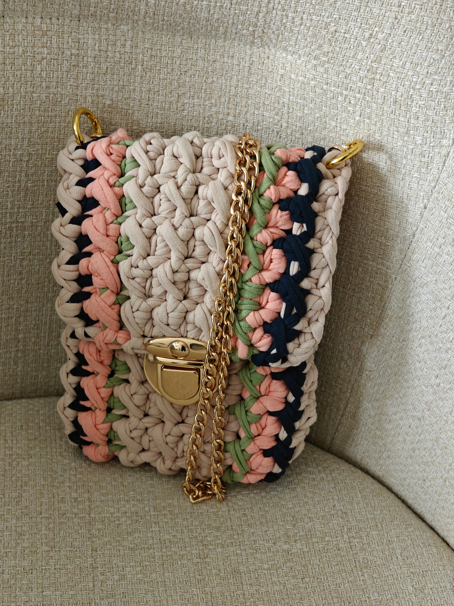 Textured Crochet Crossbody Bags