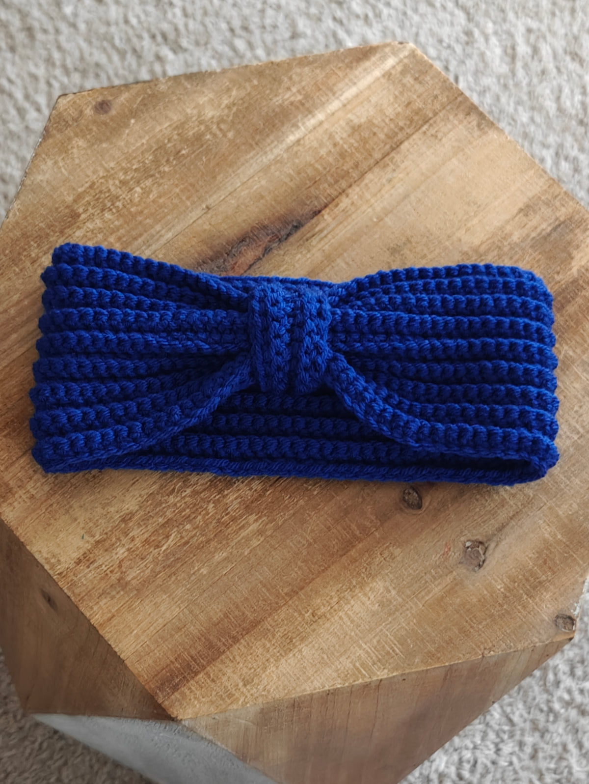 Bow Tie Crochet Headband