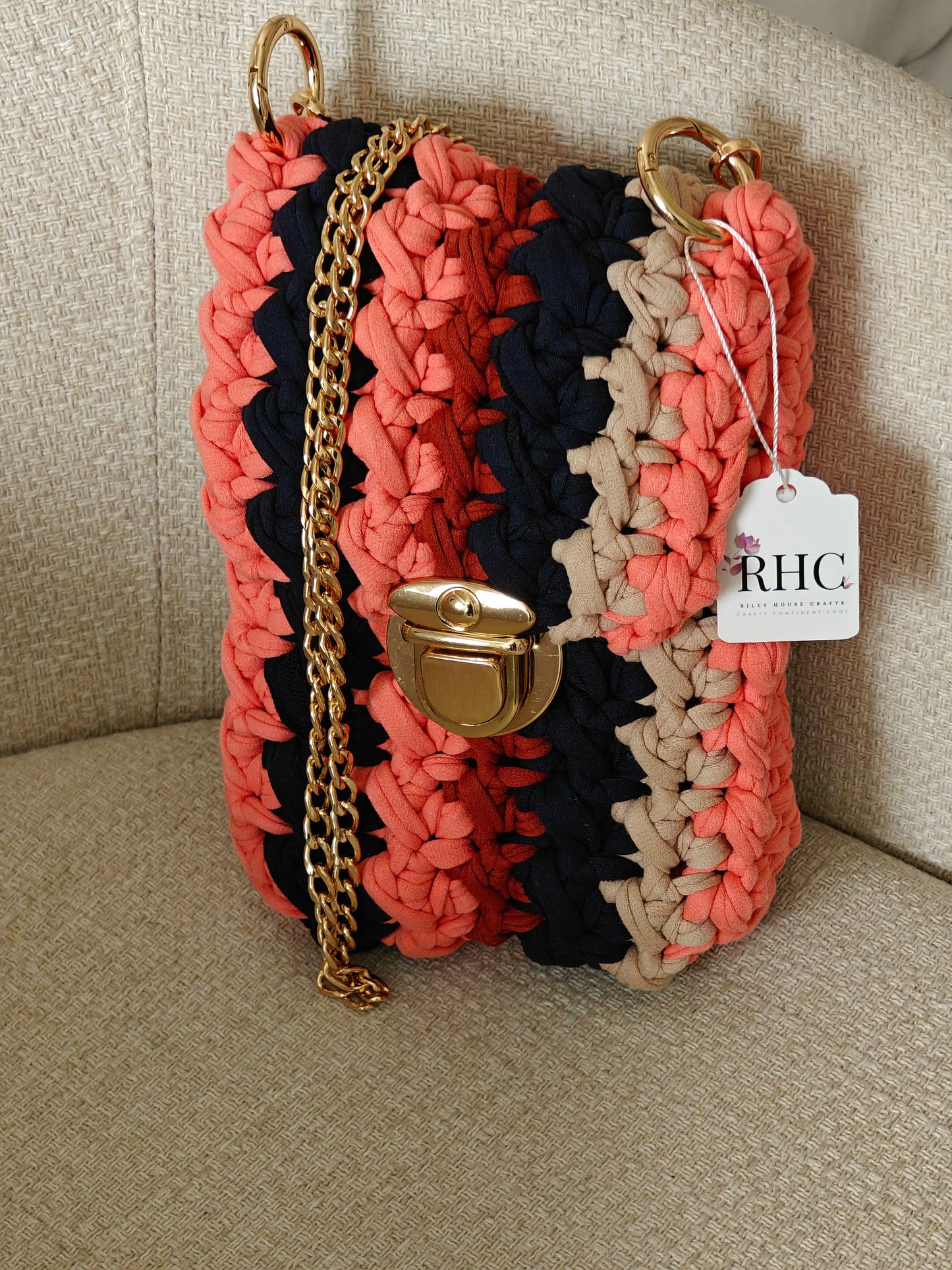 Textured Crochet Crossbody Bags